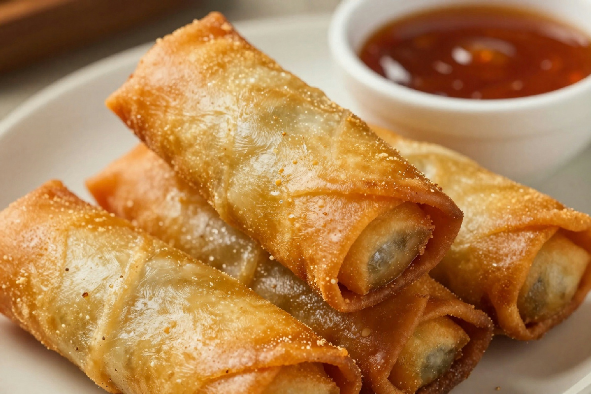 Involtini primavera preparati in friggitrice ad aria: ricetta semplice e veloce per un antipasto gustoso